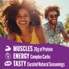 Lenny & Larry's Protein Pretzel [Taco Tuesday] FITZELS - Crunchy, Salty, Savory, Tasty Snack High in Protein - 20 g's of Plant Protein 8 Bags, 3 oz Each view 3
