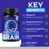 (2 Pack) Memory Mood and Brain Capsules - Official Daily Support Brain Health Supplement Pills Advanced Formula, Memory & Mood Brain & Memory Focus Reviews, 120 Capsules for 2 Months view 3