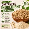 New To Town Textured Vegetable Protein (TVP) Unflavored 1LB Bag Natural Plant-Based Vegan Protein Chunks Non-GMO, Gluten-Free, Cholesterol-Free Meat Substitute view 4