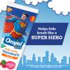 Orajel Kids Superman Anti-Cavity Toothpaste, Natural Watermelon Flavor, 4.2 Oz Tube, 4-Pack view 2