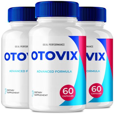 IDEAL PERFORMANCE Otovix Capsules, Otovix Tinnitus Relief for Ringing Ears Pills with Natural Ingredients for Ear Comfort Advanced Ear Health Support Supplement Pills, Otovix Support Reviews (3 Pack)