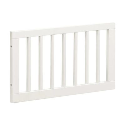 Toddler Bed Safety Guard Rail for Namesake, Formerly Million Dollar Baby Convertible Cribs - Solid Wood Bed Rail for Convertible Crib to Toddler Bed Conversion - Brimsley Crib, Warm White