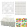 100 Pcs White Refillable Nasal Inhalers, Eco-Friendly PP Plastic Personal Aromatherapy Inhaler Sticks, Blank Essential Oil Inhaler Tubes for Travel, Office, Home, Gym - with Cotton Wicks view 1
