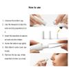 100 Pcs White Refillable Nasal Inhalers, Eco-Friendly PP Plastic Personal Aromatherapy Inhaler Sticks, Blank Essential Oil Inhaler Tubes for Travel, Office, Home, Gym - with Cotton Wicks view 4