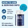 (2 Pack) Bio Brain Capsules - Official BioBrain Supplement Pills Daily Support Brain & Memory Focus All Natural Advanced Premium Formula for Overall Health & Wellness, 120 Capsules for 2 Months view 4