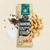 IChoose Black Pepper Sea Salt Cashews, 2oz Individual Snack Packs (5 Count) Bold Cracked Pepper Roasted Cashews Plant-Based Protein Gluten Free Office & Travel view 2