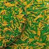 CandiJumpin Gold and Green Jimmy Sprinkles Edible Gold Green Sprinkles 3 OZ view 3