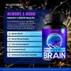 Brain Memory and Mood Capsules, Memory and Mood Brain Supplements for Brain Health & Memory Support Pills - Maximum Strength, Advanced Nootropic Pills, Memory and Mood Support Reviews (60 Capsules) view 4