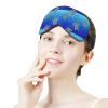 Lightweight and Soft Sleep Eye Mask Abstract Blue Sea Turtle for Unisex Travel, Flight Nap, Camping, Office Rest, Casual Daily Use, Easy to Clean view 4