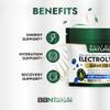 Built by Nature Electrolytes Powder Hydration & Electrolyte Drink Mix Sugar Free Electrolytes Powder for Hydration, Energy & Recovery Blue Razz Flavor, 90 Servings view 2