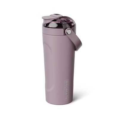 BrMate MultiShaker Blender Shaker Bottle | 100% Leakproof Insulated Stainless Steel | Pre Workout and Protein Shaker Bottle for the Gym | 25oz (Lilac Dusk)