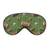 Adjustable Comfortable Eye Mask for Women and Men Retro Grunge American Football Field Long Flight, Office Napping, Casual Daily Use, Easy to Carry view 1