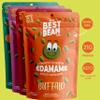 Best Bean Co. - Roasted Edamame Snack - Variety Pack (4 x 100g Bags) - 21g Protein Per Serving - Buffalo, Sea Salt, Sriracha & Ranch - High-Protein, Low-Carb, Keto-Friendly view 4