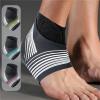 2 Piece Sports Ankle Compression Strap Support Stabilizer Tendon Pain Relief Basketball Soccer Protector(Blue,Small) view 4