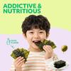 Kims Table Roasted Seaweed Snack Korean Seasoned Seaweed Sheets, Light & Crispy, Healthy Low Calorie Gluten Free Vegan Snack, 6 Convenient Packs (0.14oz Each) (Olive Oil) view 2