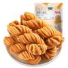Brown sugar Ffried Dough Twists, Tianjin flavor Fried Dough Twists 120g, sesame pastry, traditional Chinese Dim sum, crisp biscuits,substitute breakfast bread,leisure snack (Tianjin flavor,2 bags) view 1
