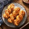 Brown sugar Ffried Dough Twists, Tianjin flavor Fried Dough Twists 120g, sesame pastry, traditional Chinese Dim sum, crisp biscuits,substitute breakfast bread,leisure snack (Tianjin flavor,2 bags) view 4
