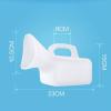 1000Ml Unisex Urinal Portable Potty Urinal with Lid Travel Camping Urine Bottle for The Elderly Children Men and Women Chamber Pot(White,Transparent,Brown) view 2