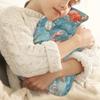 Ocean Shells Starfish Hot Water Bottle with Soft Cover, Ocean Crab Animal 2L Hot Water Bag for Pain Relief Menstrual Cramps Hand Feet Warmer Neck and Shoulder Hot and Cold Therapy view 2