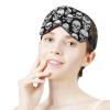 Pressure Free Sleeping Eye Mask Cool Black White Goth Skull for Women and Men Long Flight, Traveling, Business Trips, Napping, Home Rest, Daily Use view 4