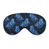 Adjustable Comfortable Eye Mask for Women and Men Galaxy Wolf Long Flight, Office Napping, Casual Daily Use, Easy to Carry view 1