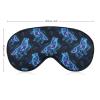 Adjustable Comfortable Eye Mask for Women and Men Galaxy Wolf Long Flight, Office Napping, Casual Daily Use, Easy to Carry view 2