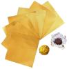 1000 Pcs Gold Foil Candy Wrappers, Food-Grade Chocolate Wrapping Papers In Various Sizes For Homemade Chocolates, Caramels, Holiday Gift Giving, Christm(Size:3.933.93in1010cm,Color:Smooth surface) view 1
