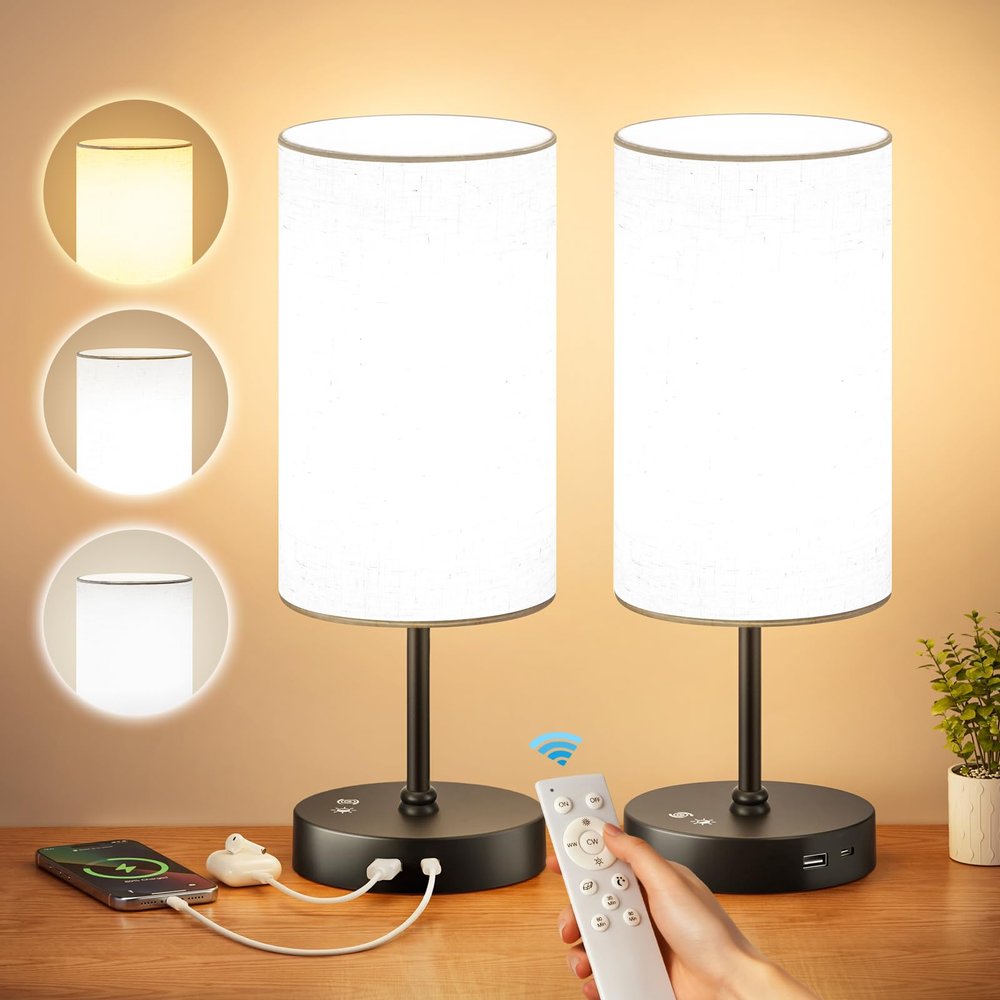 10000 Lux Light Therapy Lamp, Full Spectrum &UV-Free Happy Lamp, Sun Light Therapy Lamps with Remote, 3 Color Temperatures &Stepless Dimming &Timer, Daylight Lamps for Home, Office