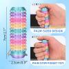 4PCS Little Ouchies Fidget Toys for Adults, Pain Stim Fidget Anxiety Relief 3D Printed Spiky Fidget Keychain for Anxiety and Stress Reduction view 2