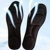 1 Pair 5D Memory Foam Shoe Insoles for Men and Women Soft Elastic Breathable Insoles for Comfort No Crease, Barefoot-Friendly Shoe Insoles (Gray, LUS M7-12) view 4