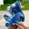 USUFKCXDG 1pc 650-700g Blue with Quartz Crystal Rough view 3