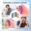 4PCS Little Ouchies Fidget Toys for Adults, Pain Stim Fidget Anxiety Relief 3D Printed Spiky Fidget Keychain for Anxiety and Stress Reduction view 4