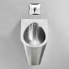 304 Stainless Steel Urinals, Smart Men's Wall Mounted Sensor Urinal, Residential Use Bathroom Toilet Urinal, Male Sanitary Ware Public Toilet Urinal, Anti-Splash view 1