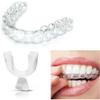 4Pcs Transparent Silicone Mouth Guard, Teeth Grinding Guard for Sports, Bruxism, Night Protection, Bleaching Tray view 4