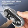 Imwing Easyclip, Imwing Nail Clipper,Electric Nail Grinder & Trimmer 2 - in - 1 with LED Light, Safe Automatic Nail Clipper for Seniors, Adults, Kids, Baby (Gray) view 3