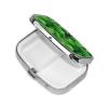 Tree Lush Forest Pill Box Portable Square for Pocket Purse with 2 Compartments view 2