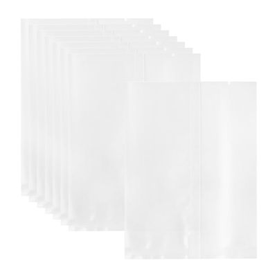 100 Pcs 5 x 7 Inch Heat Seal Snack Bags Heat Sealable Cellophane Treat Bags Plastic Cookie Sleeve Bag Cello Candy Storage Bag Transparent Food Packaging Supplies Translucent