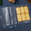 100 Pcs 5 x 7 Inch Heat Seal Snack Bags Heat Sealable Cellophane Treat Bags Plastic Cookie Sleeve Bag Cello Candy Storage Bag Transparent Food Packaging Supplies Translucent view 2