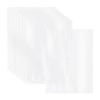100 Pcs 5 x 7 Inch Heat Seal Snack Bags Heat Sealable Cellophane Treat Bags Plastic Cookie Sleeve Bag Cello Candy Storage Bag Transparent Food Packaging Supplies Clear view 1
