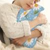 White Daisy Flower Hot Water Bottle with Soft Cover, Spring Daisy 2L Hot Water Bag for Pain Relief Menstrual Cramps Hand Feet Warmer Neck and Shoulder Hot and Cold Therapy view 2