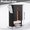 Otoolling Sanitary Napkin & Tampon Dispenser - Wall Mounted All-in-one with Waste Bag Compartment for Bathroom Provides Clean Odor-Free Restroom for Home Office Public Restrooms, Metal, Free Vending view 2