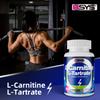 BSYS L-Carnitine for Adult Fitness Exercise 60 Capsules Gluten Free 2 Capsules per Serving L-Carnitine Tartrate Premium Antioxidant Metabolism Energy Production Vegan Supplement view 3