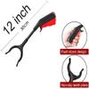 Small Grabber Reacher Tools 2Pack,12/16inch Lightweight Trash Litter Picker Claw Extended Gripper Reaching Assist Tool for Elderly Child (12inch) view 2