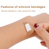 120pcs Round & Oval Bandages for Face, Elastic Fabric Flexible Adhesive Spot Small Dot Skin Friendly for Nose Hands & Delicate Wounds(6 Sizes) view 4