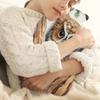 Lovely Owl Tree Leaves Hot Water Bottle with Soft Cover, 2L Hot Water Bag for Pain Relief Menstrual Cramps Hand Feet Warmer Neck and Shoulder Hot and Cold Therapy view 2