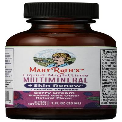 Mary Ruth's Liquid Nighttime Multimineral Plus Skin Renew, 1 Fl Oz