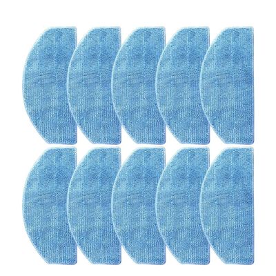 10PCS Replacement Mop Cloths Compatible with Laresar Evol 3, Robot Vacuum Cleaner Cleaning Accessories