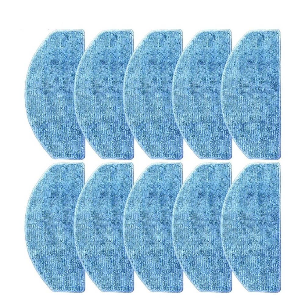 10PCS Replacement Mop Cloths Compatible with Laresar Evol 3, Robot Vacuum Cleaner Cleaning Accessories