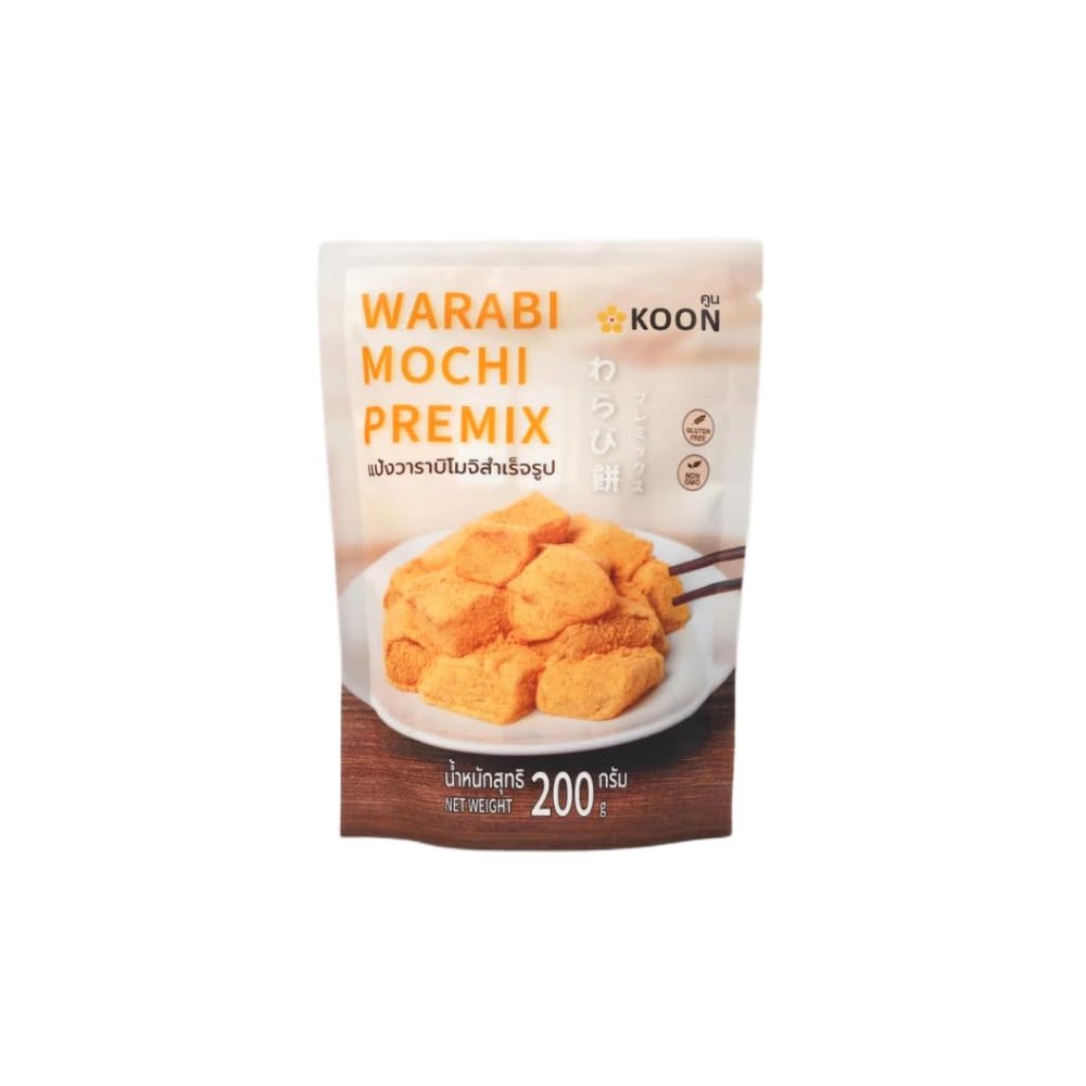 Authentic Warabi Mochi Mix - Easy DIY Kit for Chewy Japanese Mochi Dessert, 200g