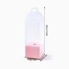 10PCS Clear PVC Flower Containers Lightweighted Storage Bags With Handle For Floral Arrangements Boxes Box For Single Rose view 4
